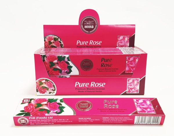 Heera pure rose incense stick