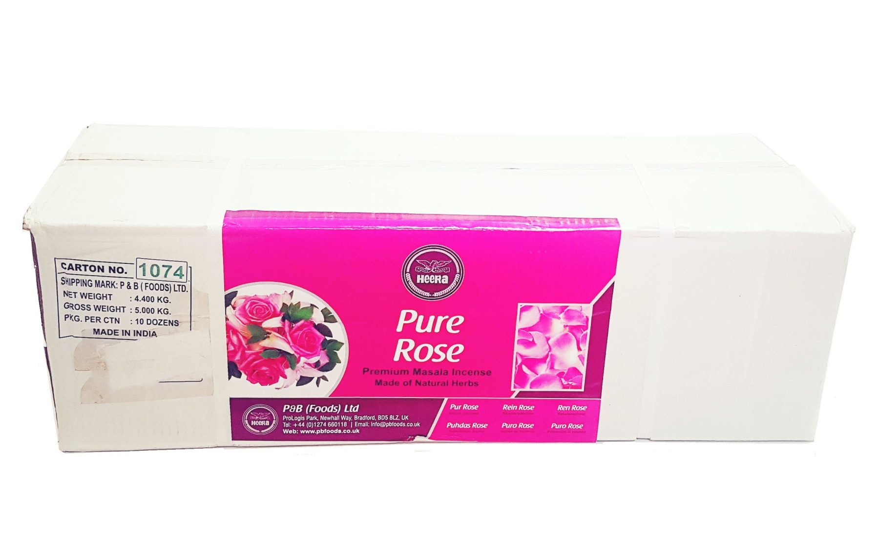 Heera pure rose incense stick